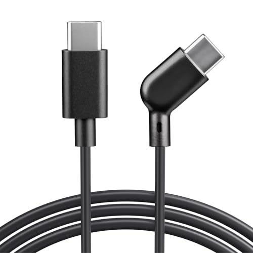 Steinwhale USB‑C to USB‑C AR Glasses Charging Cable, Supports 60W Fast Charging, 10Gbps Data Transfer & 4K@60Hz Display – High‑Elastic PVC Jacket, 1.2 Meter