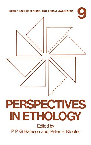Perspectives in Ethology: Volume 9: Human Understanding and Animal Awareness
