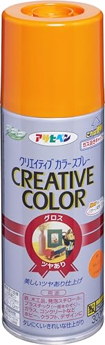 �A�T�q�y�� �N���G�C�e�B�u�J���[�X�v���[ 300ml 64�I�����W �h�� �y���L �X�v���[ �����O�p �����^�C�v �c�����萂��ɂ��� �K�X�����L���b�v�t�� ���{��