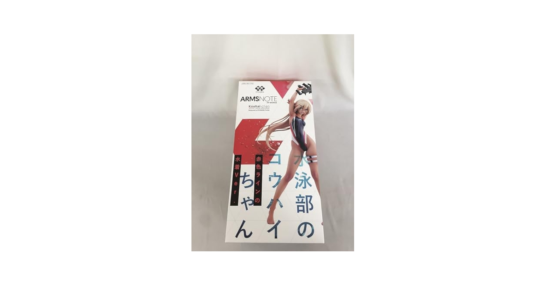 Amazon | 【美品】水泳部のコウハイちゃん 赤色ラインの水着Ver