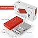 SereneLife Portable Instant Mobile Photo Printer - Wireless Color Picture Printing from Apple iPhone, iPad, Android Smartphone Camera - Mini Compact Pocket Size Easy Travel - SereneLife PICKIT21RD Red