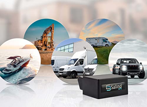 Salind Gps Permanent Battery Via Obd 2 - Tracker For Vehicles, 4G Lte Real Time Monitoring & Tracking Device For Cars, Trucks, Fleets, Full Global Coverage, Car Tracking With Alarm Notifications #TOP5