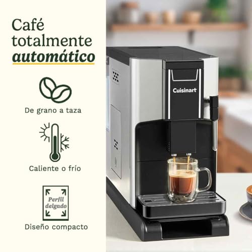 Cafetera Automática CUISINART de Grano a Taza con Base Ajustable 3