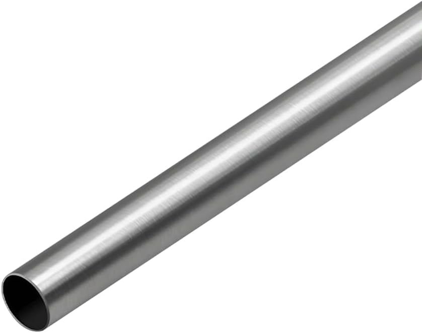 JoyTube 304 Stainless Steel Tube 6mm OD 4mm ID 250mm Length 1mm Wall Thickness Weldable Tubing Round Metal Straight Pipe (1 Pcs)