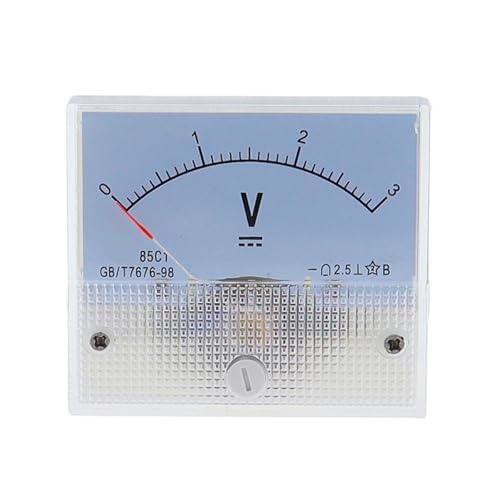Voltmètre à panneau analogique 85C1 jauge de tension continue 500V