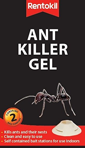 2x Rentokil FA105/13 Twin Ant Killer Gel