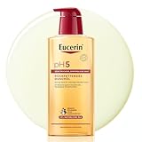 Eucerin pH5 Rückfettendes Duschöl 400 ml, seifenfreies Duschgel für sehr trockene und empfindliche Haut, für die tägliche Hautpflege mit natürlichen Ölen