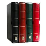 Album INITIA : étui + reliure (Vert) - Classeur à anneaux pour timbres