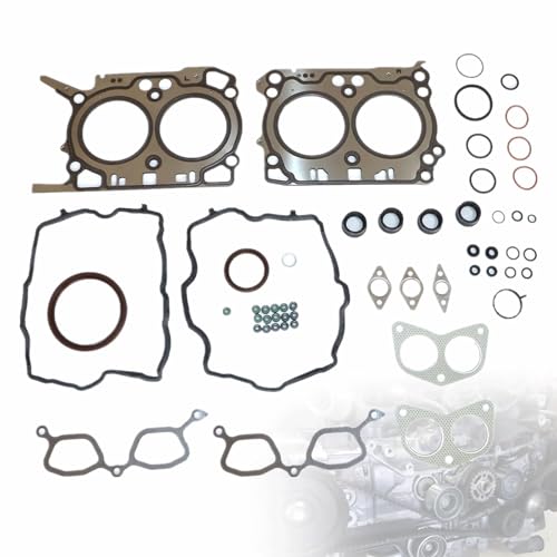 Image of SecosAutoparts 2.5L Engine Cylinder Head Gasket Set 10944AA080 11044AA790 13270AA240 13272AA170 HS26524PT Compatible with Subaru Legacy Forester Outback DOHC 16v 2011-2019
