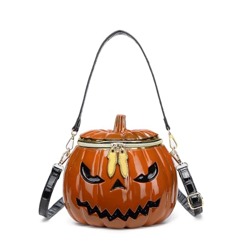 Sac à bandoulière citrouille pour vos soirées d'Halloween et sorties déguisées