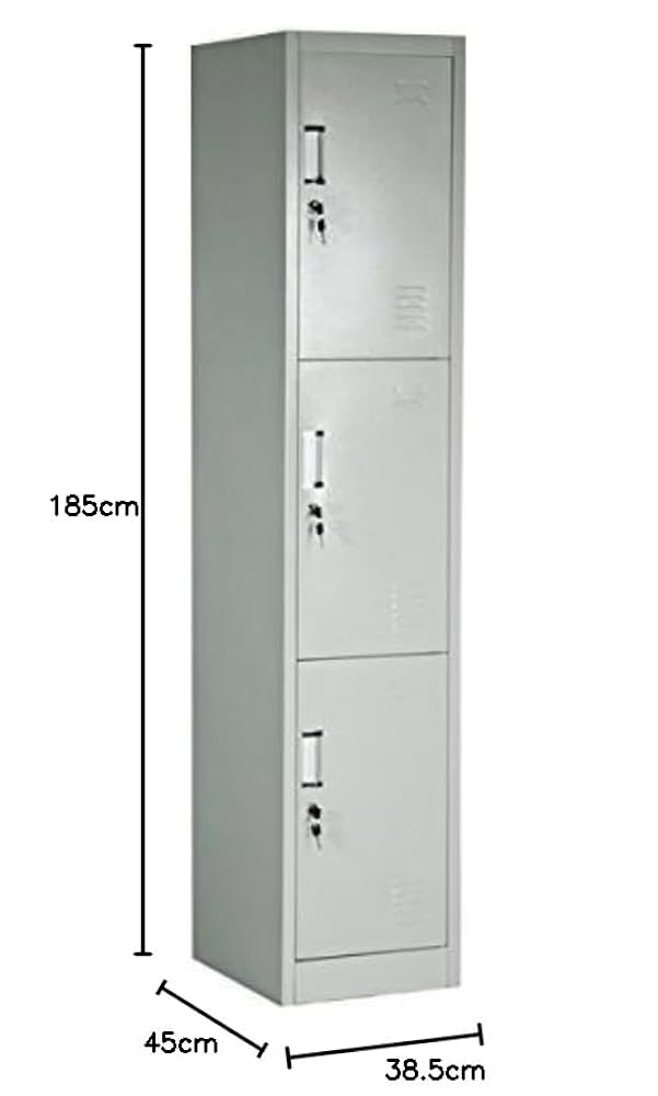スチール製 3段ロッカー グレー×2 41rQDb1YwcL._UF894,1000_QL80_.jpg