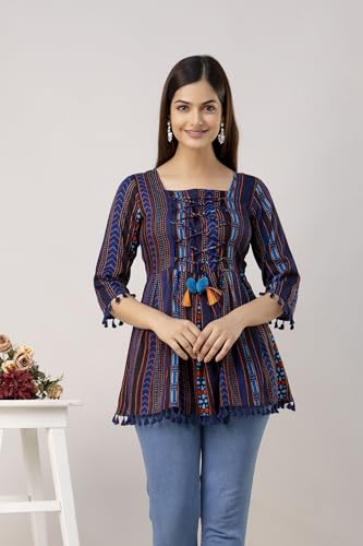 Image of Printed Top for Women&Girls