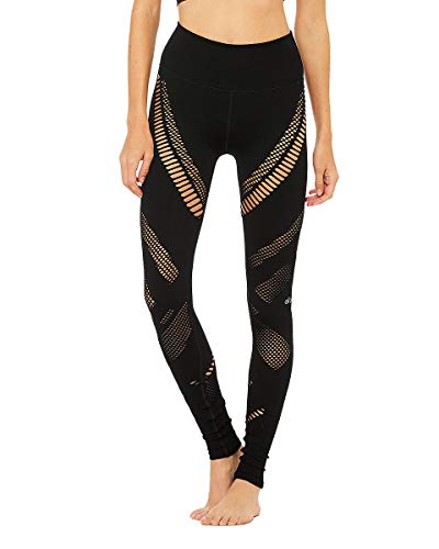 Alo Yoga Women's High Waist Legging, Black, Large