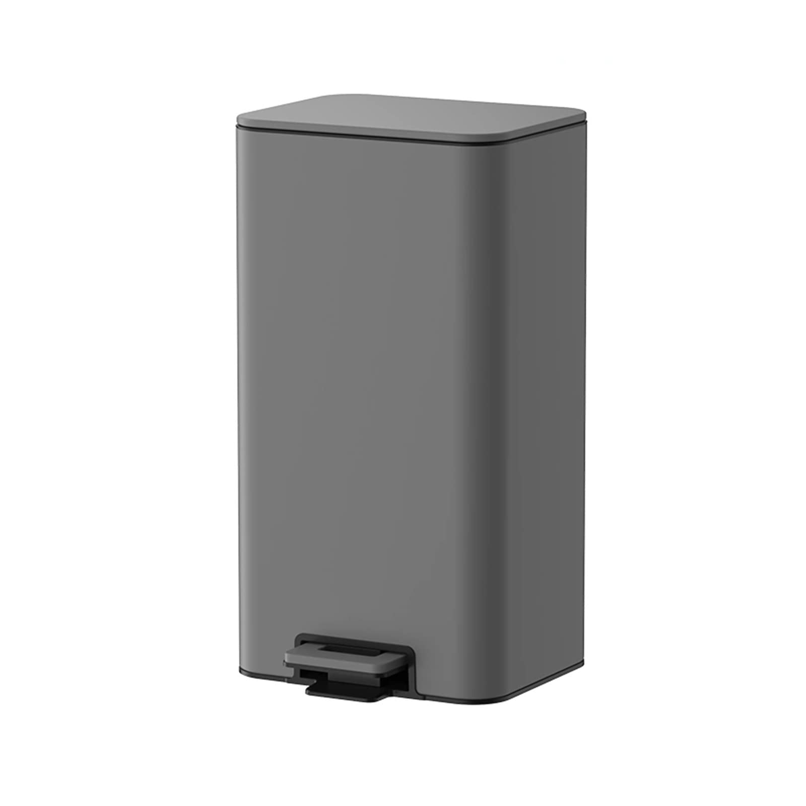 Kitchen Trash Can 8L 12L 15L Household Stainless Steel Trash Can Living Room Bedroom Office Waste Paper Basket