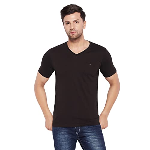 Image of Orewa Men Men's Solid Regular Fit T-Shirt