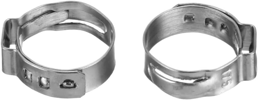 Hose clamp, Clamps,Pipe,Stainless Steel clamp Single Ear Endless(10.8 13.3mm)