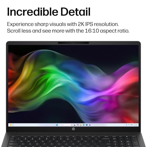 Image of HP OmniBook 3 16 inch Laptop PC, 2K Touchscreen, AMD Ryzen 3 30, 8 GB RAM, 512 GB SSD, Windows 11 + Microsoft 365 Personal 12-Month Subscription Bundle