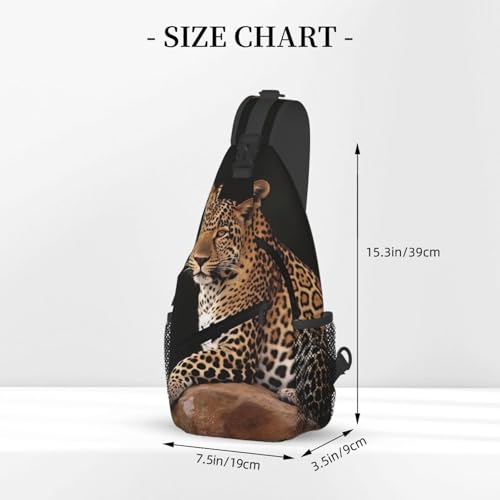 Bolso Cruzado Deportivo Negro para Hombre y Mujer miniatura 3