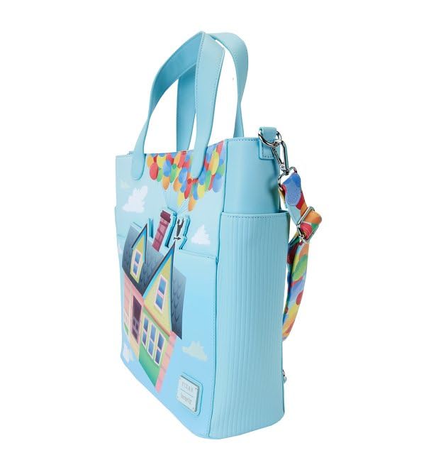 Loungefly Pixar Up 15th Anniversary Balloon House Convertible Backpack and Tote miniatura 3