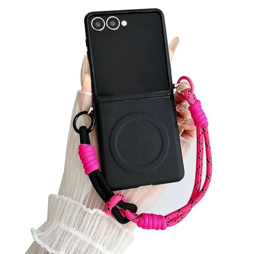 TRIPLE RIVER�EFor Motorola Razr 60 �P�[�X Razr60 Ultra �J�o�[ Qi�[�d ���C�����X�[�d �Ή� PU���U�[ �x���g �n���h�X�g���b�v �܂肽���݌^ For ���g���[�� ���[�U�[60 / �E���g��(�u���b�N)