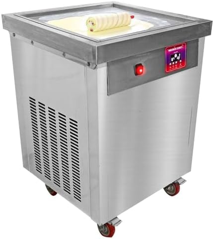 Máquina de Sorvete de Chapa 1300w Ice Cream Roll - Nmsc2