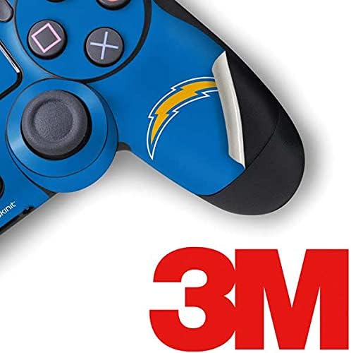 Vista 18 de Skinit - Skin para juegos para PS4 Pro/Slim Controller – licencia oficial NFL Los Angeles Chargers Retro Logo