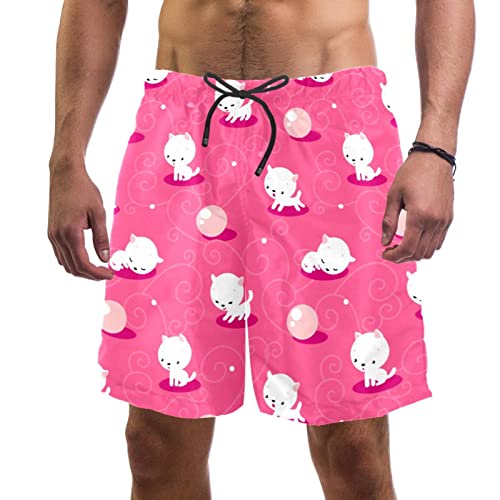 Maillots de bain pour hommes HadHfun anti-humidité et short de bain léger