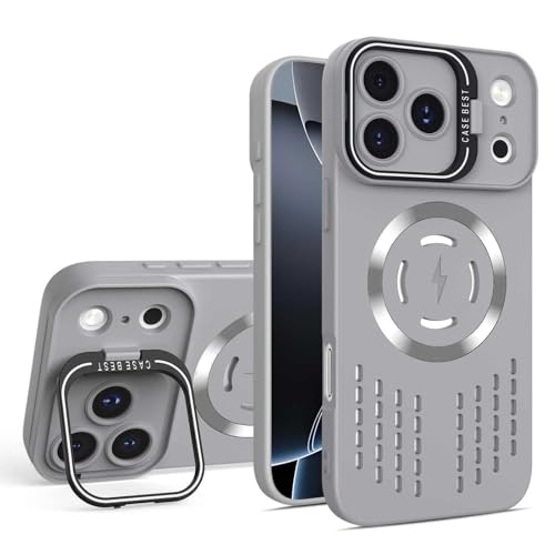 For IPhone 17/17 Pro/17 Air/17 Pro Maxp}OlbgP[XAMJX^hP[XAϏՌPCJo[,17 Air,Grey