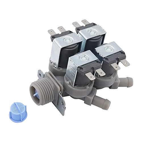 5220FR2008F Cold Water Inlet Valve (GENUINE OEM VERSION) by Primeswift Washing Machine Water Inlet,Replacement for AP4445613,PS3527431