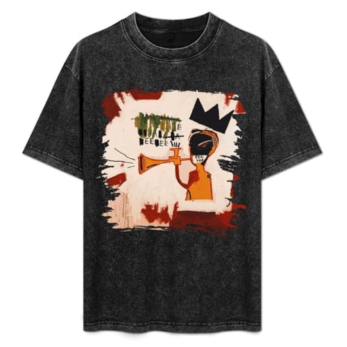 Men's Vintage Oversized Short Sleeve Novelty Loose T Shirt Tee Tops