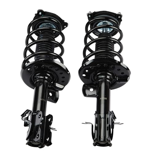 Front Pair Complete Struts with Coil Springs Assembly 172947,172948 Replacement for Nissan Sentra 2014-2019 1.6L 1.8L L4 S, SL, SR, SV Shock Absorbers Kit