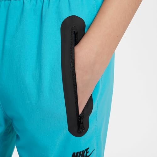Nike Tech Big Kids' (Boys') Woven Pants (HQ8921-345, Dusty Cactus/Black)4