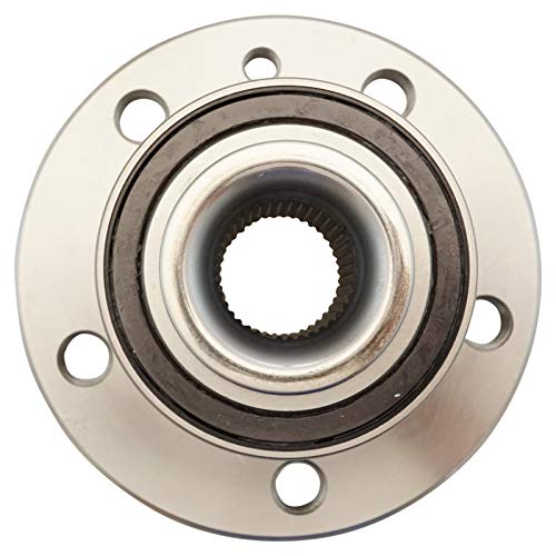 Image of TRQ Front Left and Right Wheel Bearing and Hub Assembly Set 2 Piece Compatible with 11-17 Volvo S60 16-17 S60 Cross Country 07-16 S80 15-17 V60 15-17 V60 Cross Country 08-10 V70 10-17 XC60 08-16 XC70