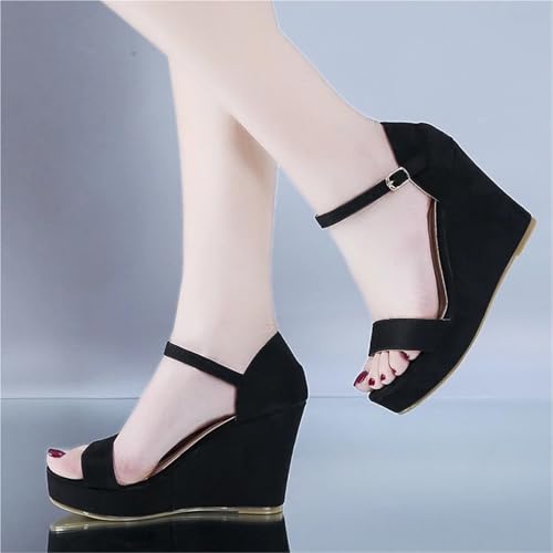 Women Shoes Platform Sandals Women Peep Toe High Wedges Heel Ankle Buckles Sandalia4
