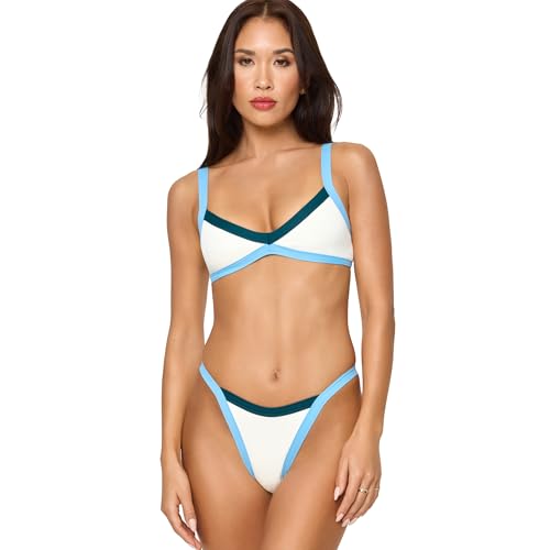 L*Space Taylor Bikini Top - CRM-Dpt-Seaspry-M