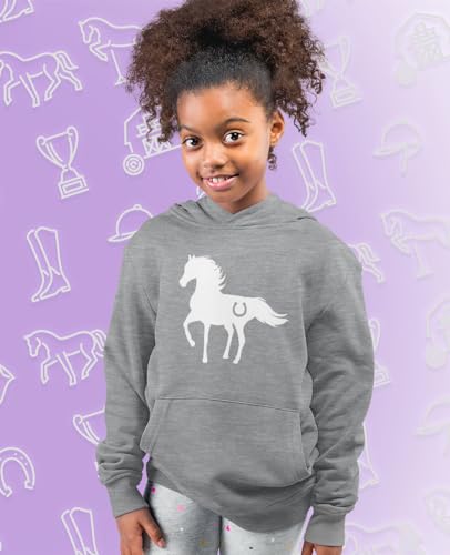 Tstars Gift For Horse Lover - Love Horses Kids Hoodie3