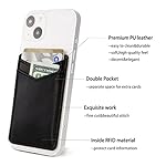 2Pack-Phone-Card-HolderLeather-Phone-Wallet-Adhesive-Stick-On-Credit-Card-Pocket-for-Back-of-Phone-Case-iPhone-and-Android