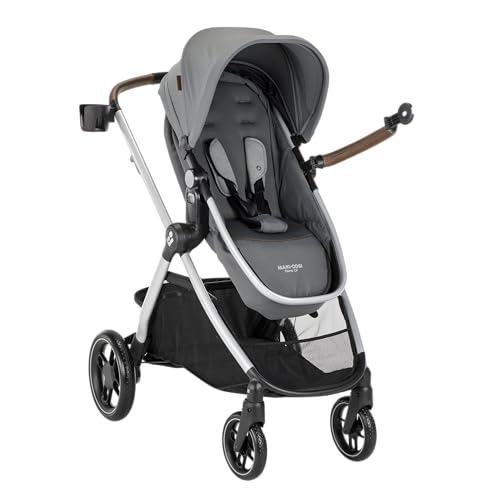 Maxi-Cosi Siena CP Modular Travel System, Car Seat and Stroller Combo, Stone Glow - image 2