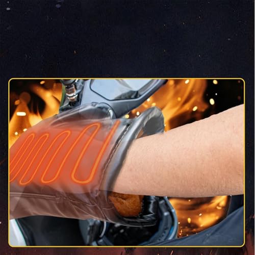 Mitaines de guidon imperméables et chauffantes pour quad et vélo