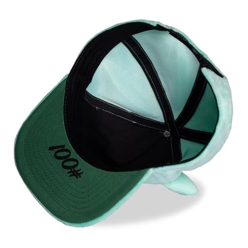 Gorra de Bulbasaur Pokémon ajustable que evita el calor del sol directo 4