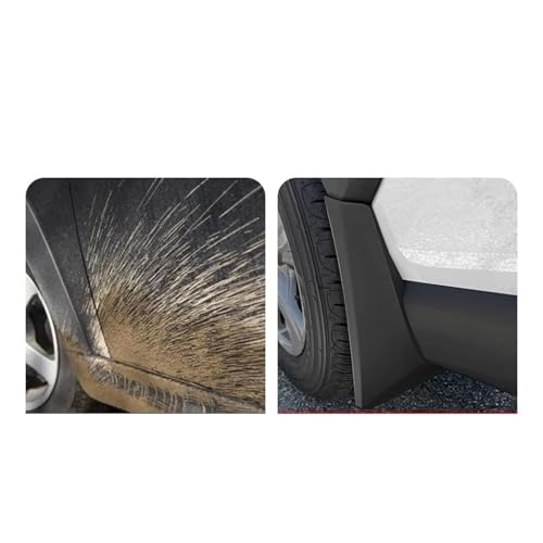 Bavettes garde-boue pour Mazda CX3 2016-2018 : lot de 4 protections