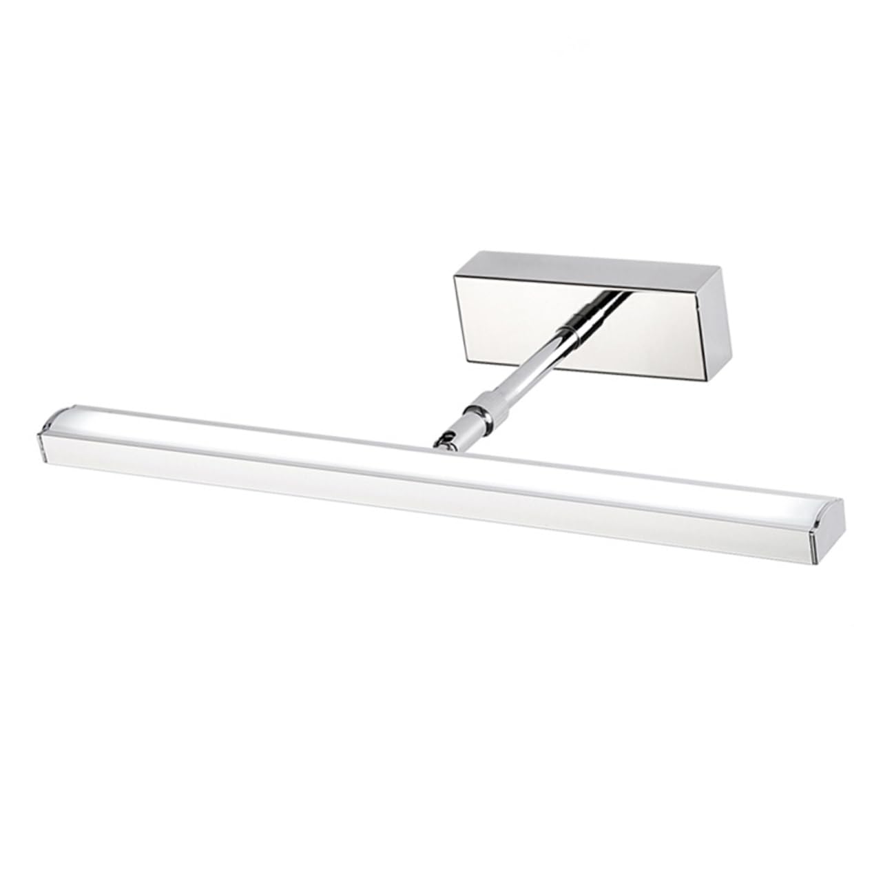 BESTonZON Aplique De La Pared Espejo De Baño Luz Led Luz De Pared Luz Del Espejo Del Baño Barra De Luz Para Espejo De Baño Apliques De Baño Llevados Ligero Acero Inoxidable