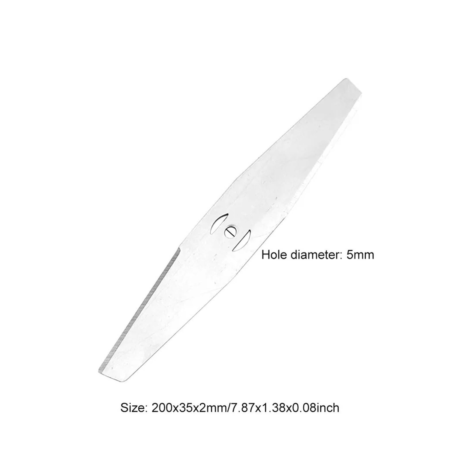 Lawnmower Blade 1-10 Uds. Cuchilla Cortadora De Césped, Cortacésped Eléctrico De 20CM, Hoja De Sierra De Repuesto, Desbrozadora De Césped, Hoja De Herramienta Eléctrica De Jardín(8PCS)