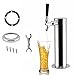 1/2/3/4 Rubinetti Birra Alla Spina Pompa per Birra A Torre, Acciaio Inossidabile Home Brew Bar Distributori di Birra Commerciali Birra Vino Bevande Distributore di Succhi Birra Kegerator per Feste