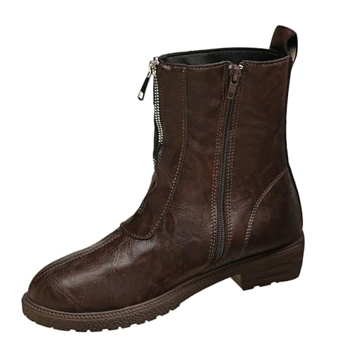 Bottes grande taille femme finis les pieds serrés grâce au zip avant fonctionnel