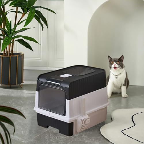 Bac à litière pour chat compact et pliable pour optimiser votre espace - 4