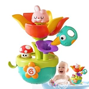 Generisch Interaktives Blume Badewannenspielzeug für Kinder