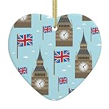 Matériau : les décorations de Noël sont fabriquées en céramique qui est une image durable, réutilisable et durable.