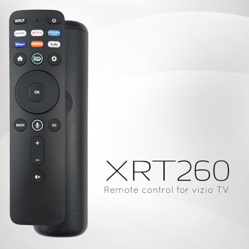 OEM Universal SmartCast Remote Control for Vizio LED Smart TV 2021 Compatible with M Series V Series and OLED Series (XRT260) (Renewed)
