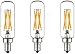 Produktbild 12V 24V 36V Vintage Edison Light Bulbs Low Voltage E14 Glühlampe T8 / T25 Sockel, 4W Edison LED 2700k warmweiß Glühlampe mit 40 Watt Äquivalent Marine Boat Solar Retro Edison Battery Lighting3 pack